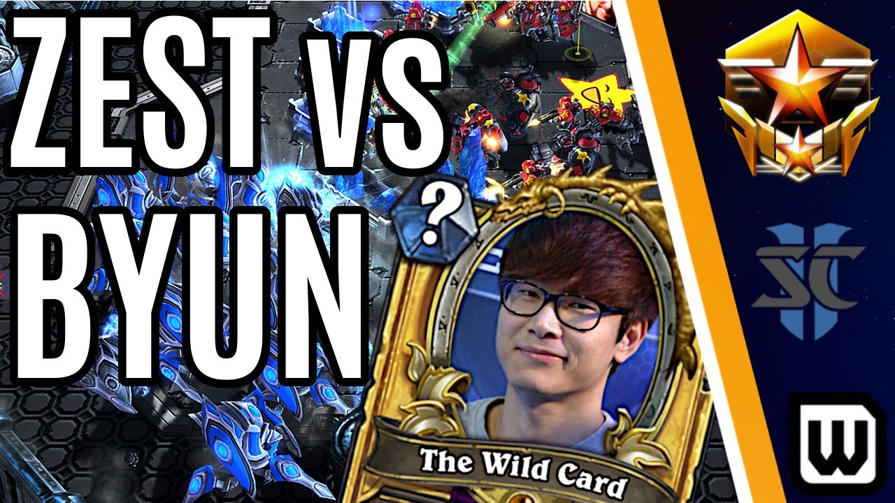 BYUN'S TERRAN vs ZEST'S INSANE CLOWN PROTOSS - Starcraft 2