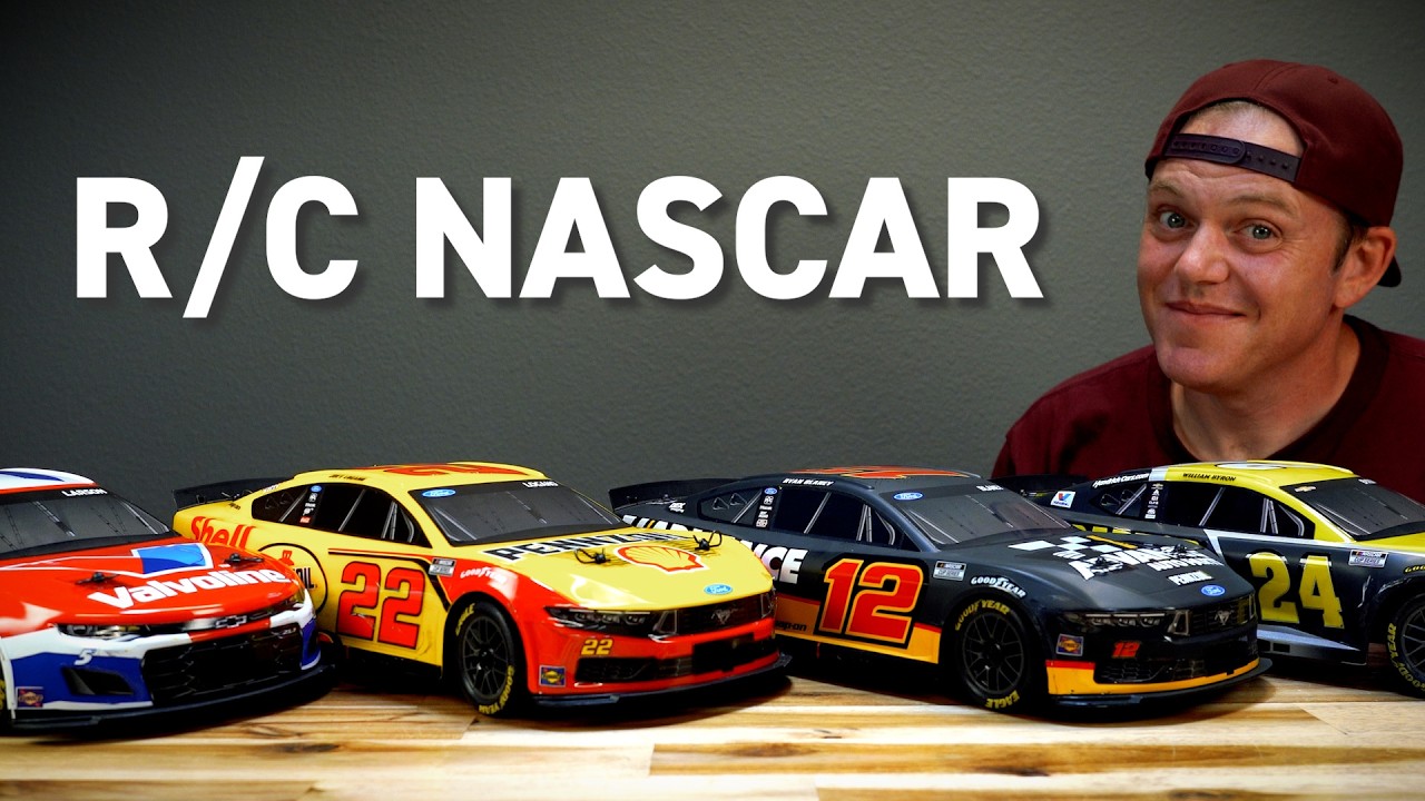 Racing the Losi NASCAR and Giveaway!