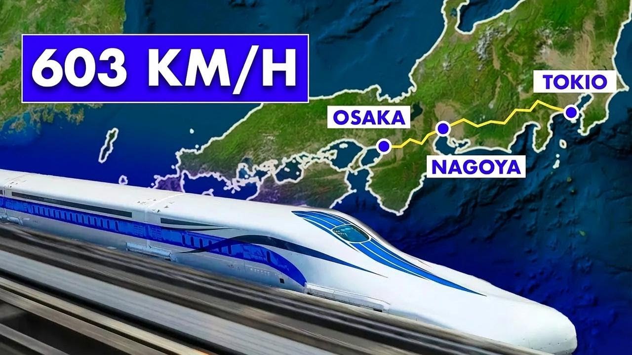 Japoński pociąg Maglev za 85 mld $ już wkrótce na torach