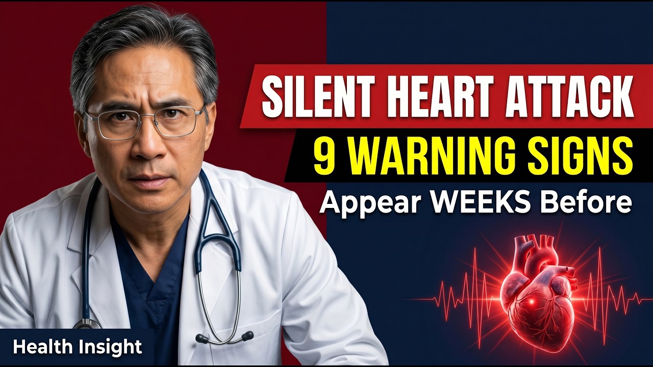 The Silent Heart Attack: 9 Warning Signs That Appear Weeks Before &mdash; Most People Over 60 Ignore All..