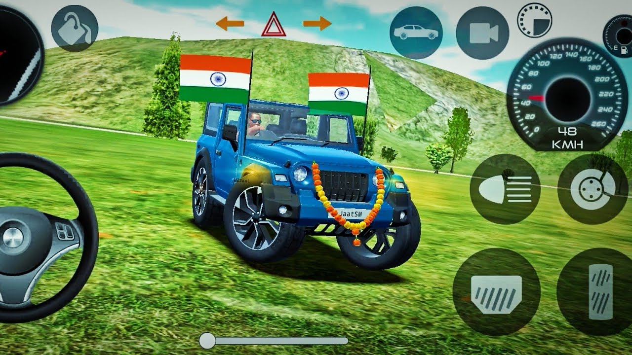 Modified Mahindra Thar😈Games:Indian Red Thar (Gadi Wala Games) Car Game Android Game - #2026