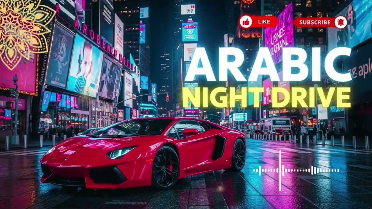 Middle Eastern Night Drive Mix 🌌 Hypnotic Arabian Music for Night Driving