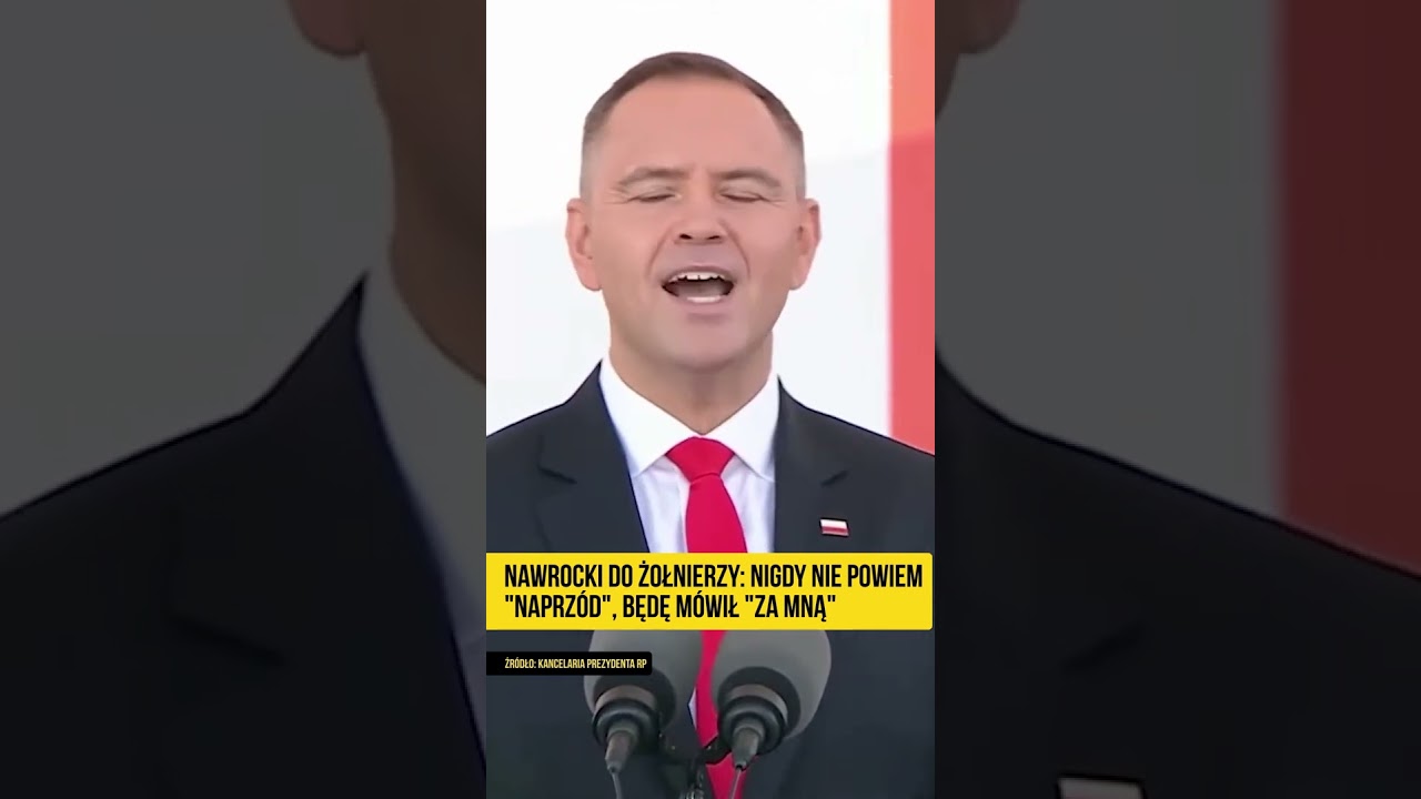 Nawrocki do żołnierzy: Nigdy nie powiem 