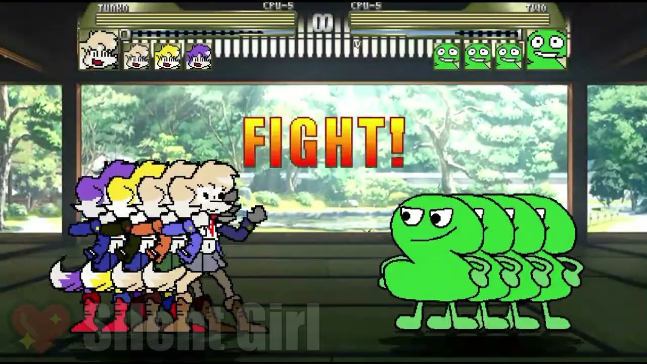 REQUESTED BY @Scorned44: Junko Runeberg x4 vs Two x4 - Mugen Battle