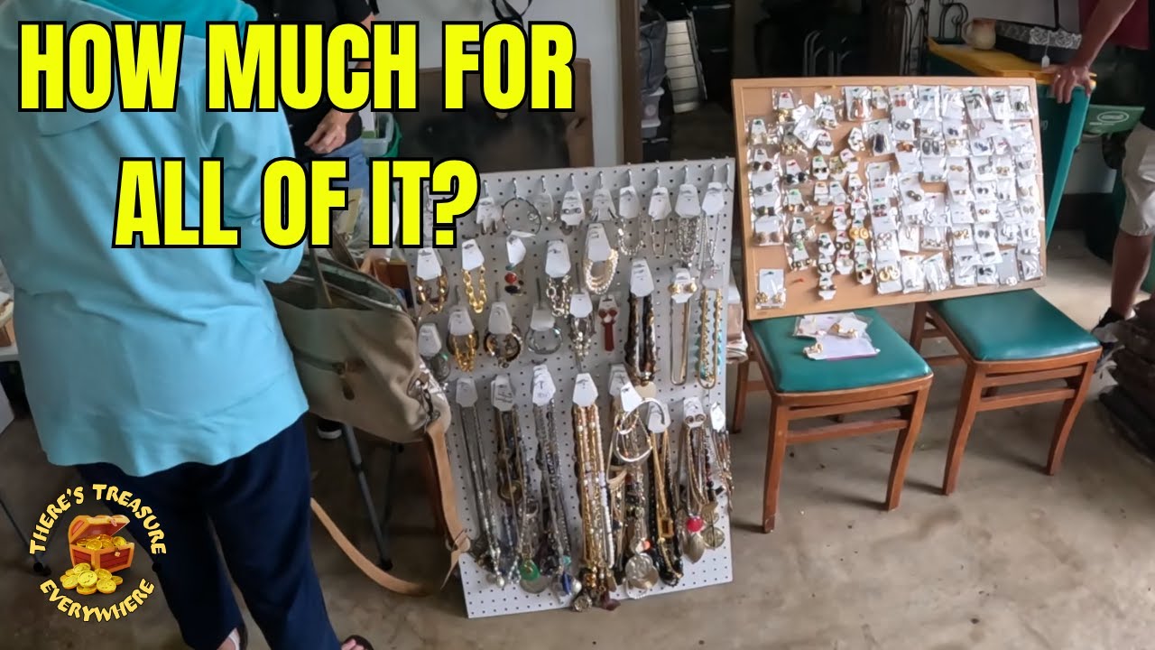 I BOUGHT THEM ALL AT THIS GARAGE SALE!
