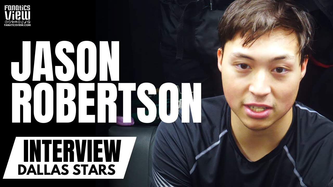 Jason Robertson Discusses Chris Tanev 