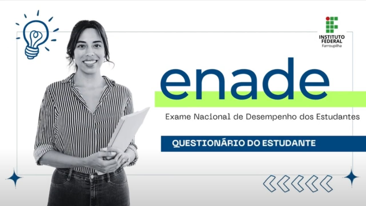 Enade 2024 - Question&aacute;rio do Estudante