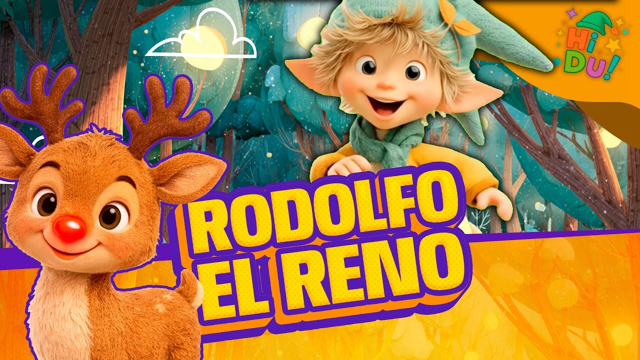 Rodolfo el Reno Soñador | Canción Infantil de Navidad con Du y Bu