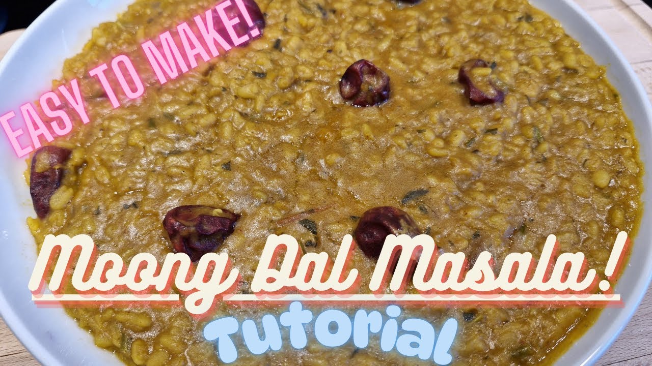 ✨ Moong Dal Masala Recipe | মুগ ডাল মশলা রেসিপি | Creamy & Spicy Bengali Lentil Curry