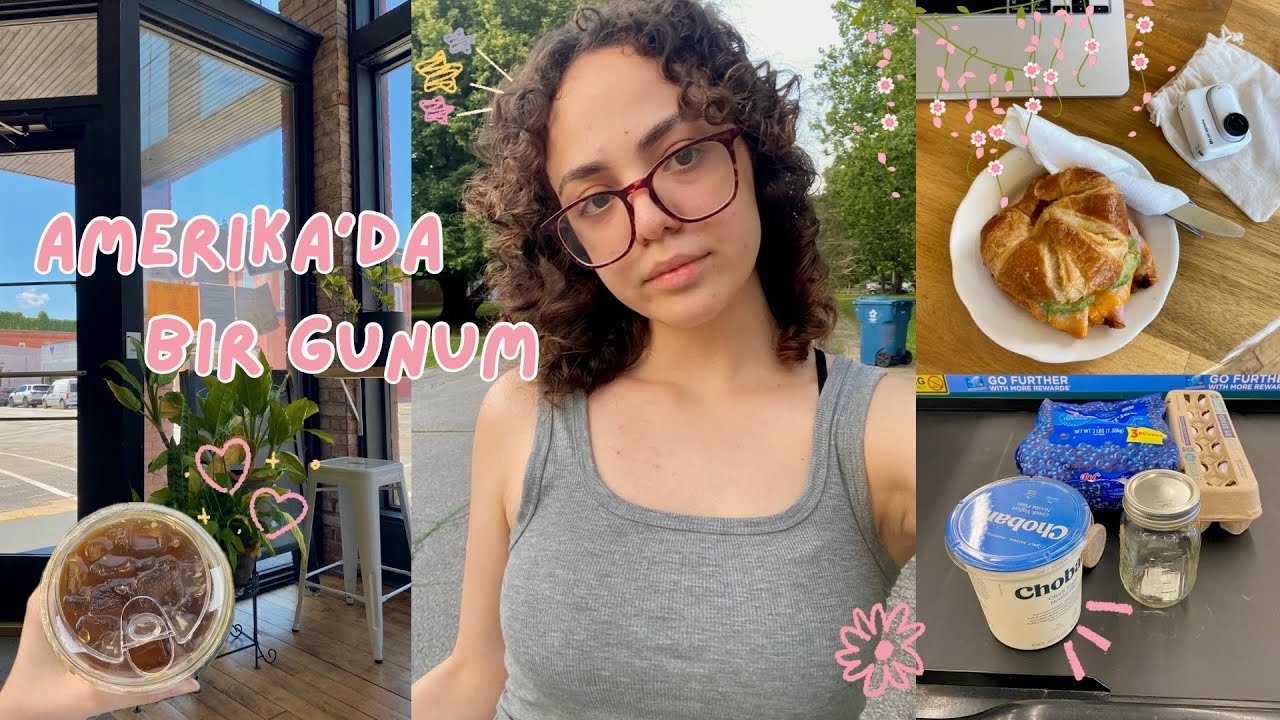 Amerika'da bir günüm | work & travel günlerim, ssn & kafe