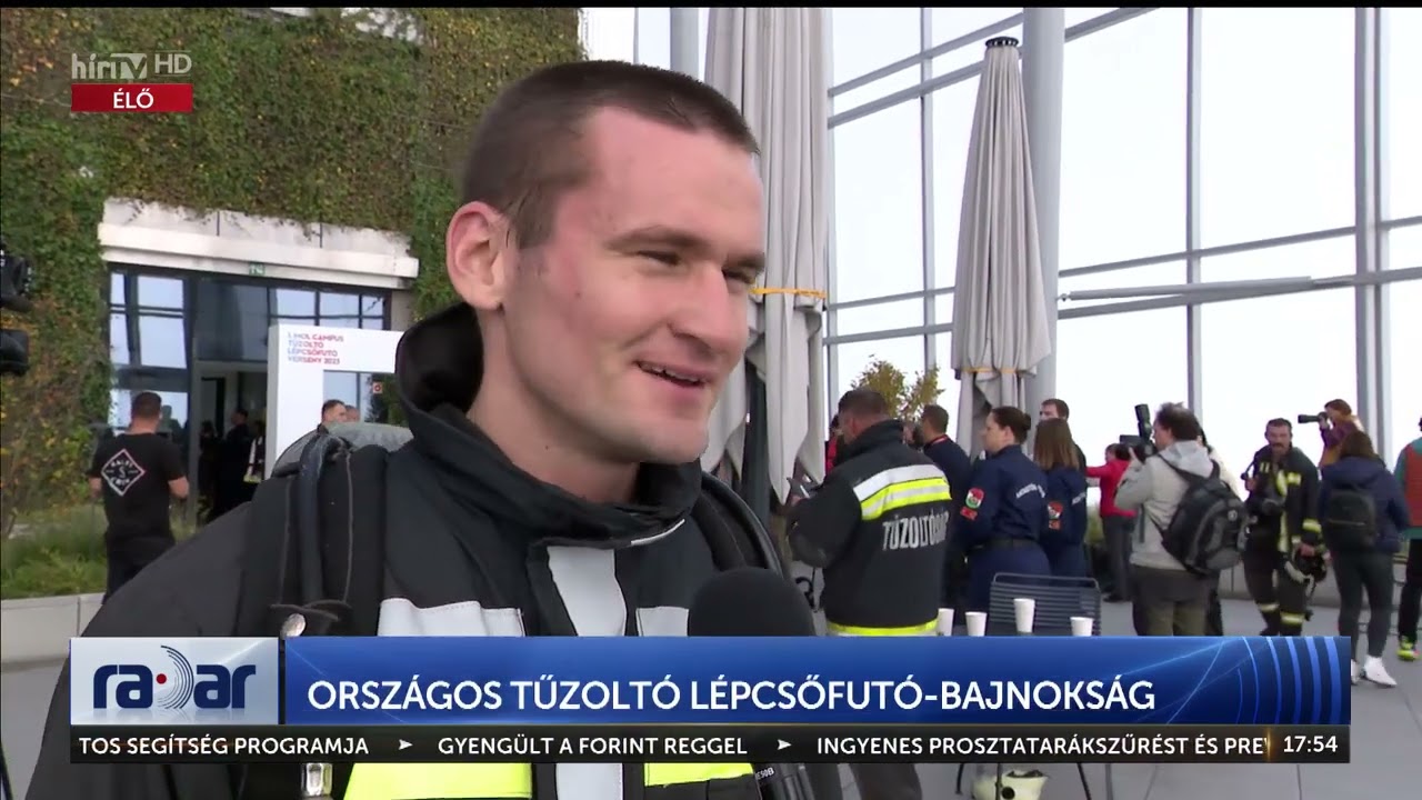 Radar - Országos tűzoltó lépcsőfutó-bajnokság (2023-10-30) - HÍR TV