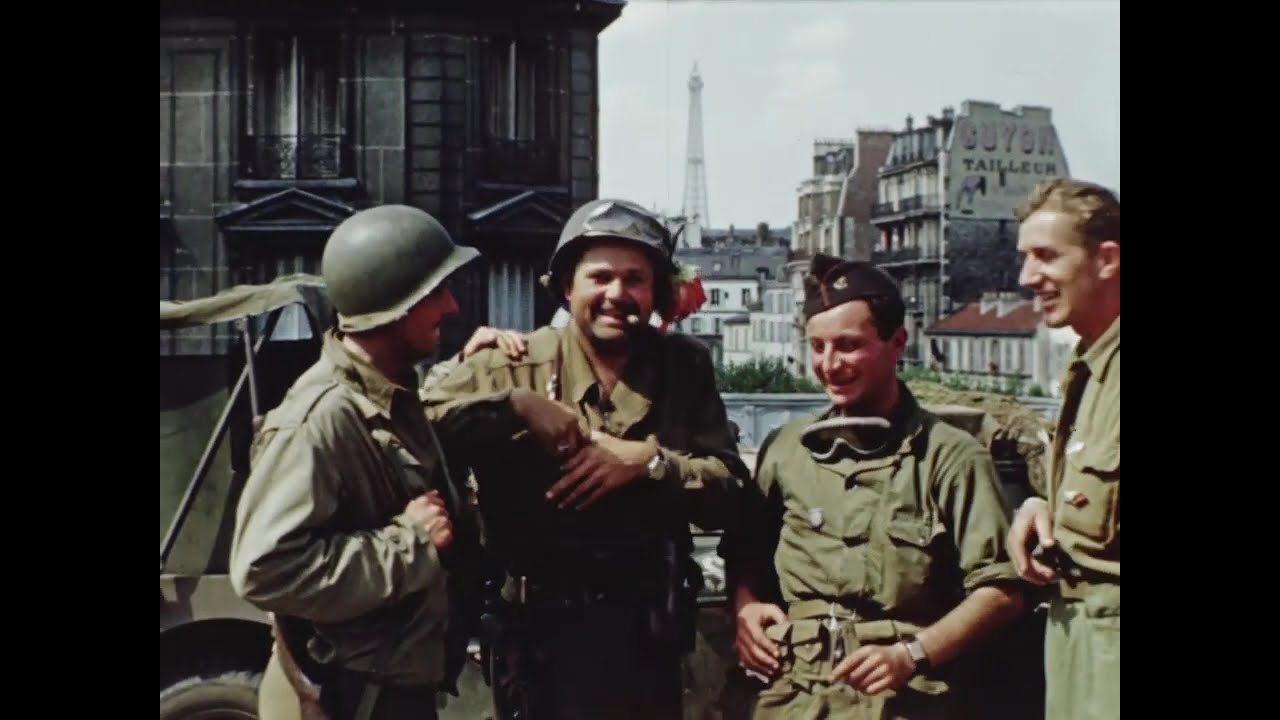 Military Vehicles Paris 1944 Liberating Paris interesting