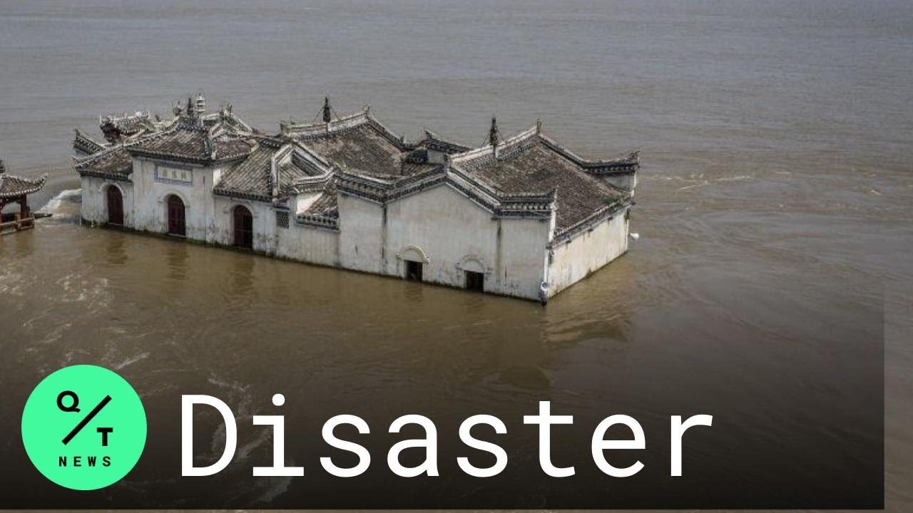 Severe Flooding Floods Hit Hubei Province, China