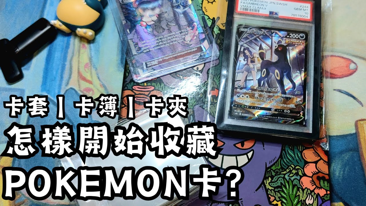 開始收集Pokemon 卡牌需要什麼? 卡套 卡夾 卡簿 新手入門須知 101 PTCG 寵物小精靈 精靈寶可夢