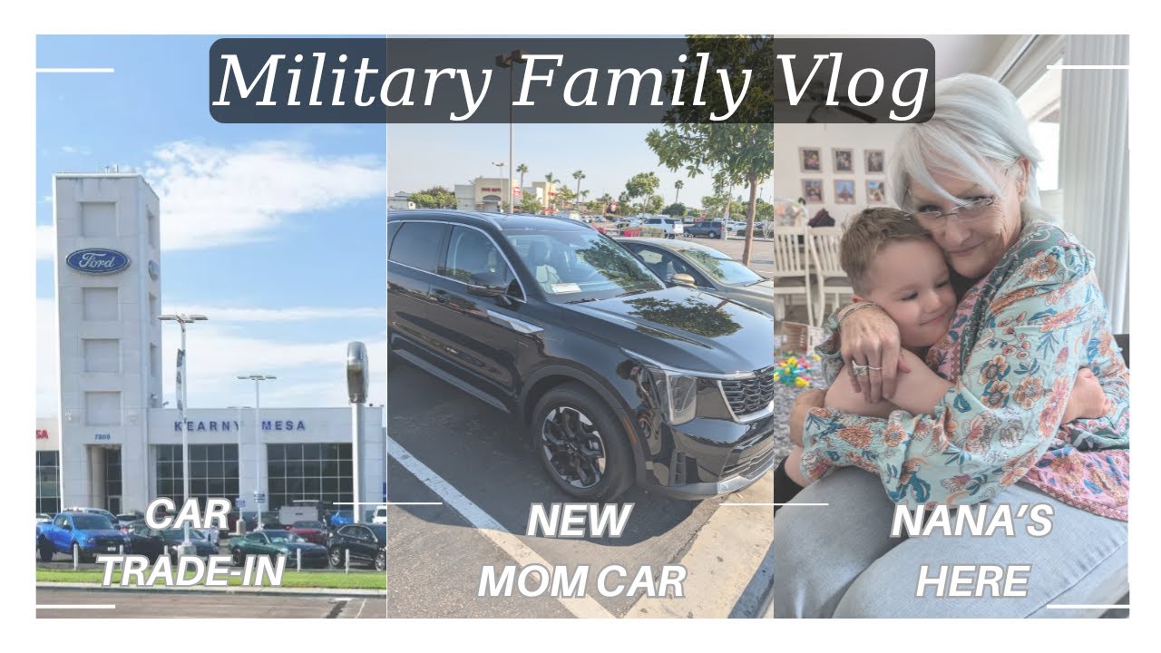 Day in the Life of a Military Family: Trading My Car for a 2025 Kia Sorento Mom SUV! | Vlog 126