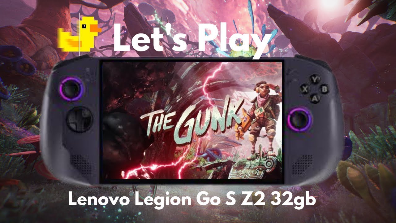 The Gunk | Alien World Exploration on Lenovo Legion Go S Z2 (32GB) with Lossless Scaling