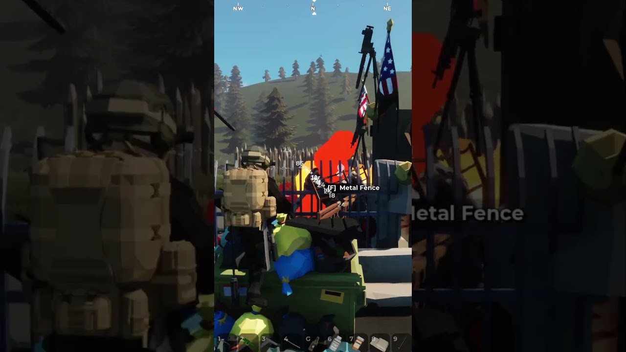 Два зомби-босса на шестой волне. #surroundead #surroundeadgameplay #mikecasualgamer