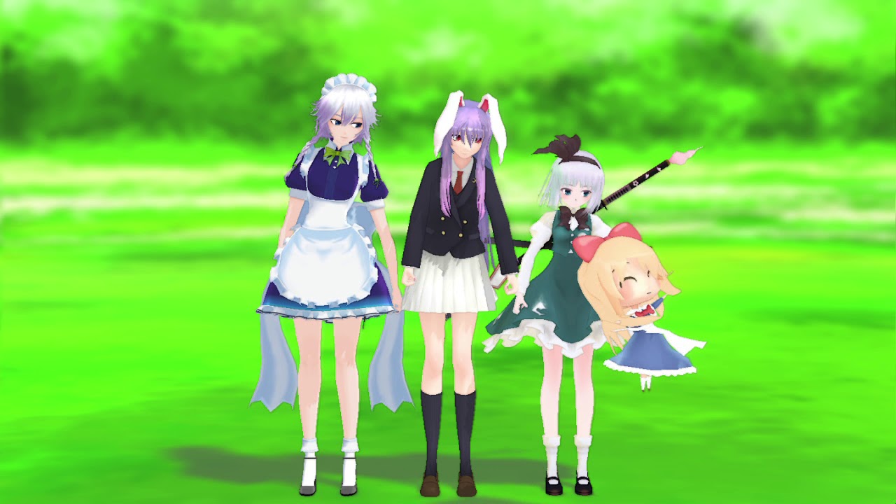 【東方MMD】上海姐さん