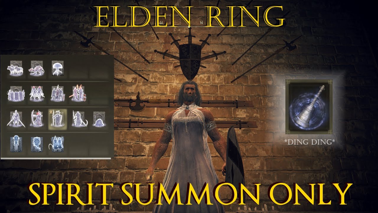 ELDEN RING | Spirit Ash Summon Only Run (Pt. 1)