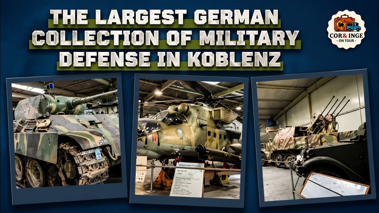 The largest German collection of military defense in Koblenz