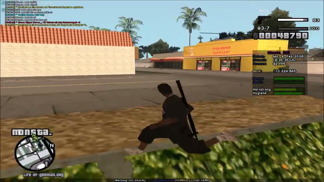 Monsta. / Moku_ Deathmatch als Front Yard Ballas Mitglied