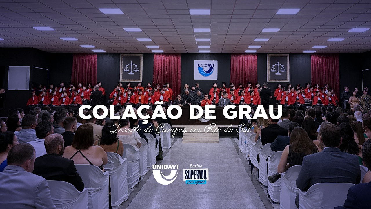 Colação de Grau do Curso de Direito