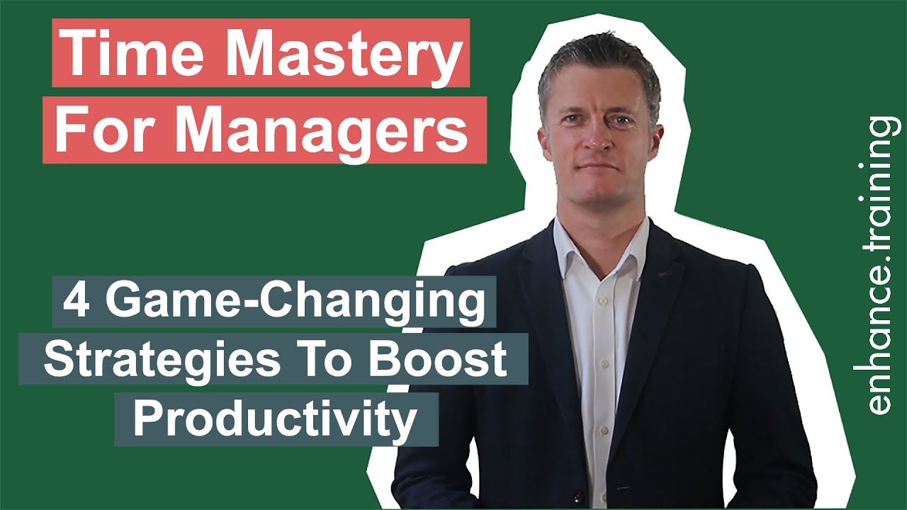 4 Ways to Leverage Time as a Manager – Game-Changing Strategies to Boost Productivity