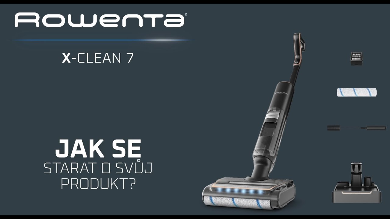 (CZ) Rowenta X-Clean 7 GZ5736E0/GZ5735E0 - JAK SE STARAT O SVŮJ PRODUKT?