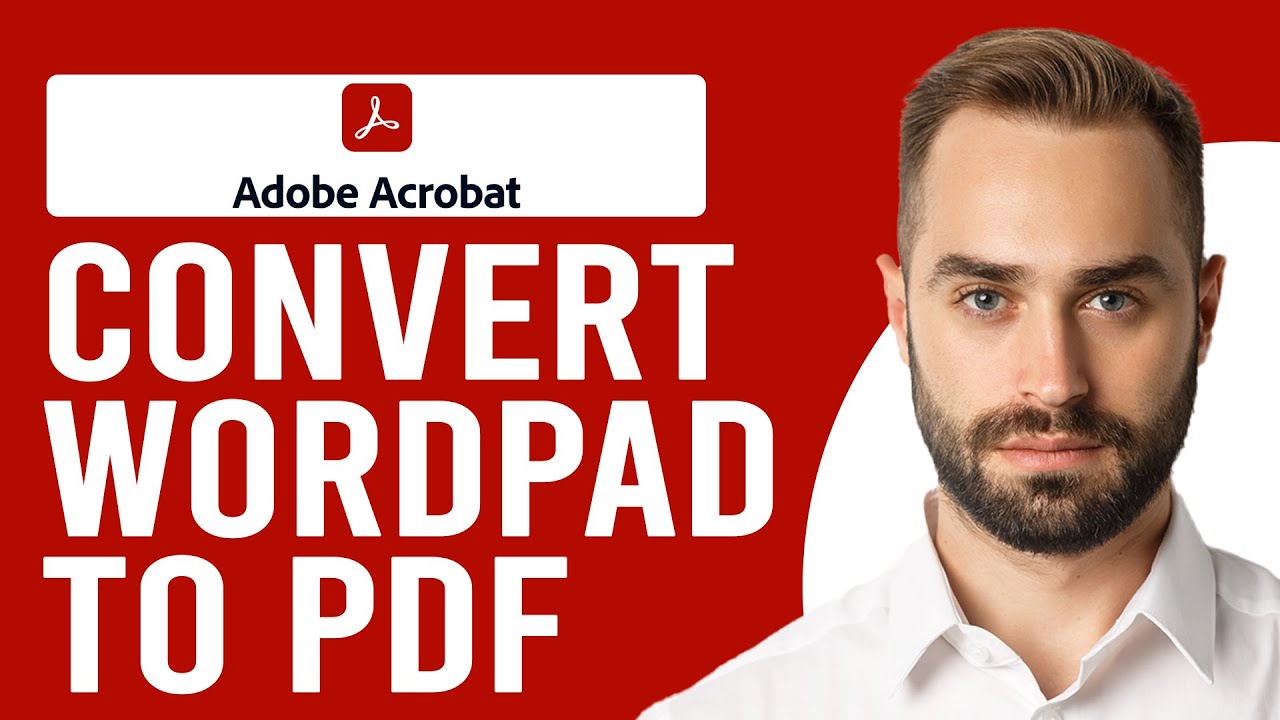 How to Convert WordPad to PDF (How to Save WordPad File as a PDF)