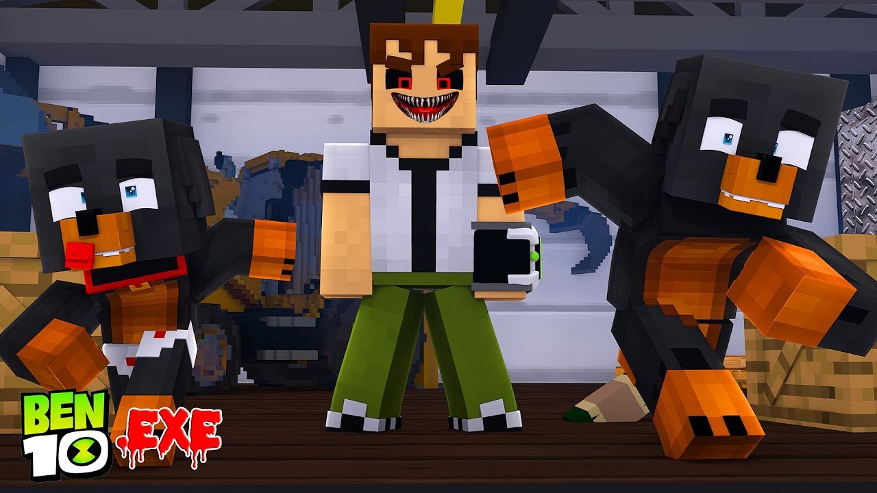 Minecraft - HOW TO ESCAPE BEN 10 .EXE !!
