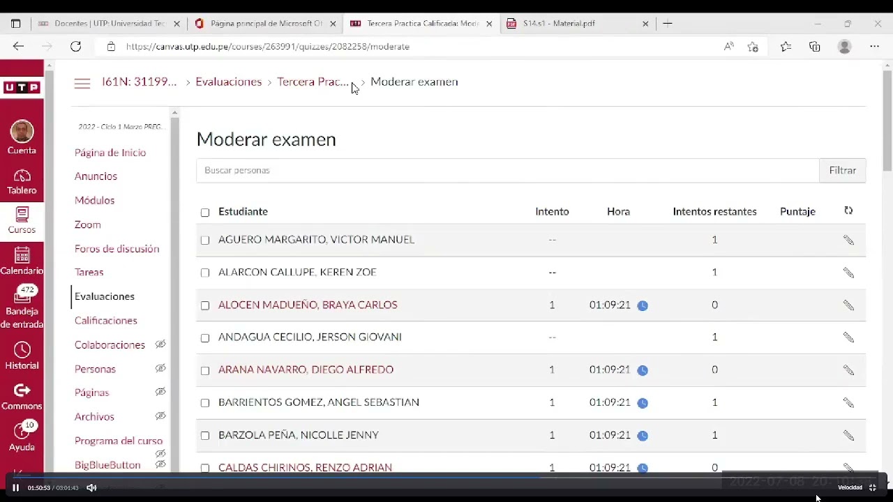 El alumno m&aacute;s listo de la UTP (Universidad tecnol&oacute;gica del Per&uacute;)