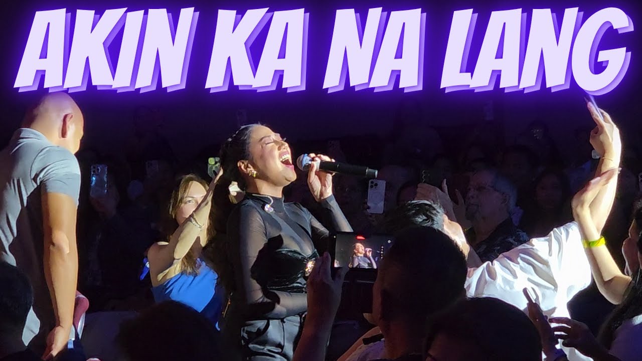 Morissette singing “Akin Ka Na Lang” LIVE Houston Texas June 14th, 2025