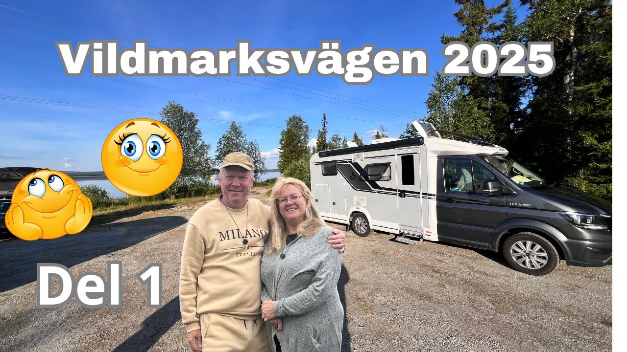 VILDMARKSVÄGEN 2025 - Del 1 - Från Jokkmokk till Malgomaj.