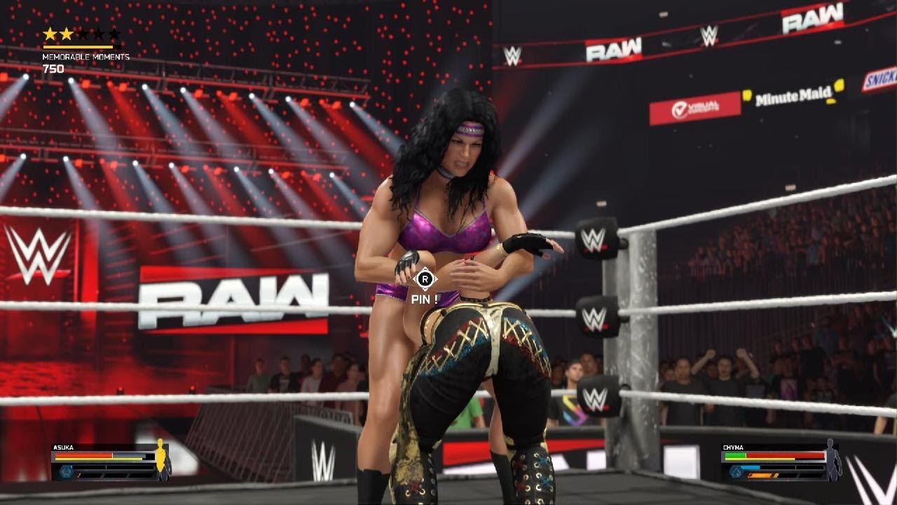 Asuka VS Chyna (WWE2K25 Week Thirty Eight Of Universe Mode )