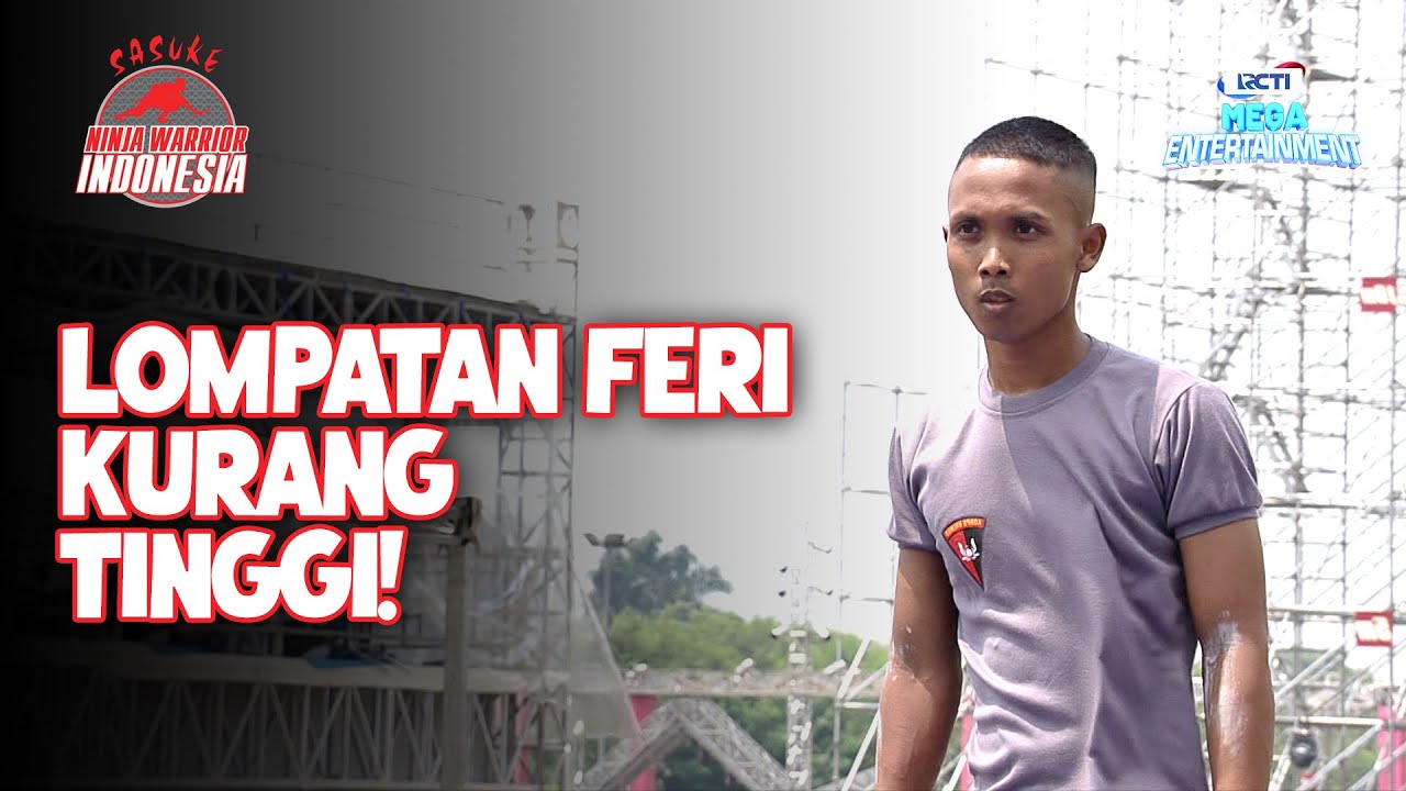 Feri Tak Mampu Melompat Tinggi Di Tantangan Akhir | SASUKE NINJA WARRIOR | Part 6