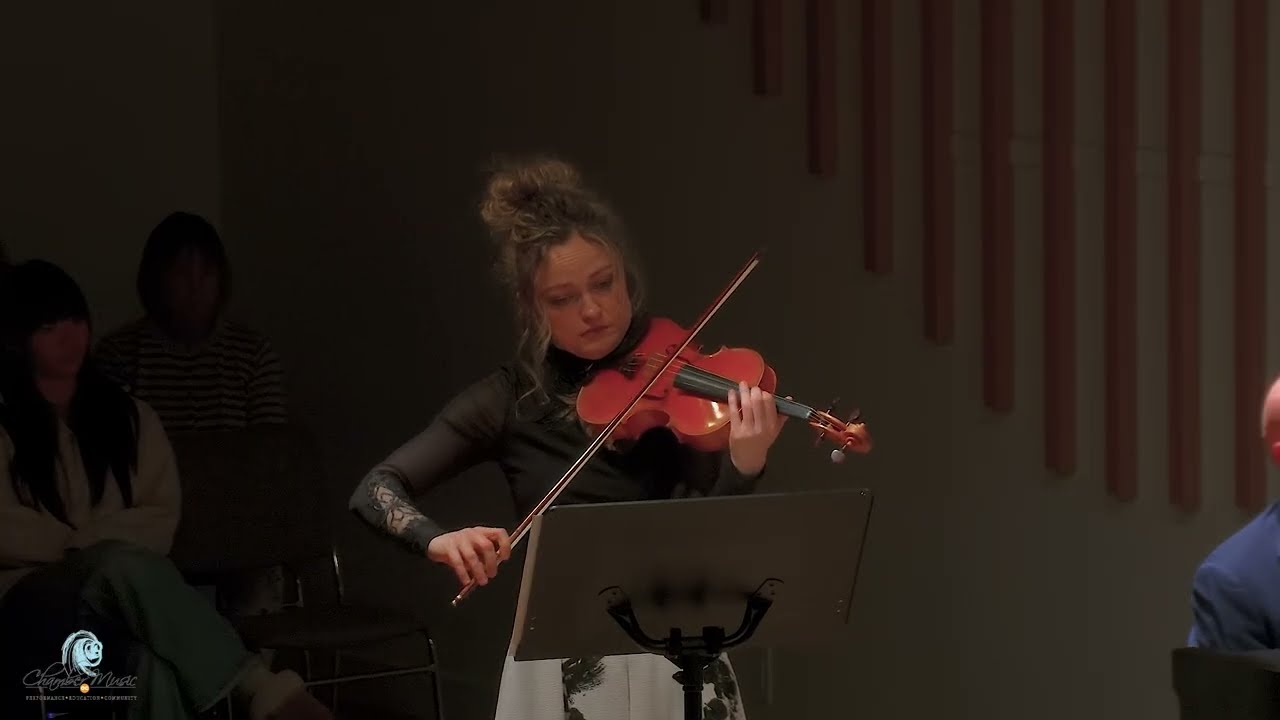 Respighi: Violin Sonata in B minor – II. Andante espressivo | Krechkovsky/Koenig (Live @ CMOC)