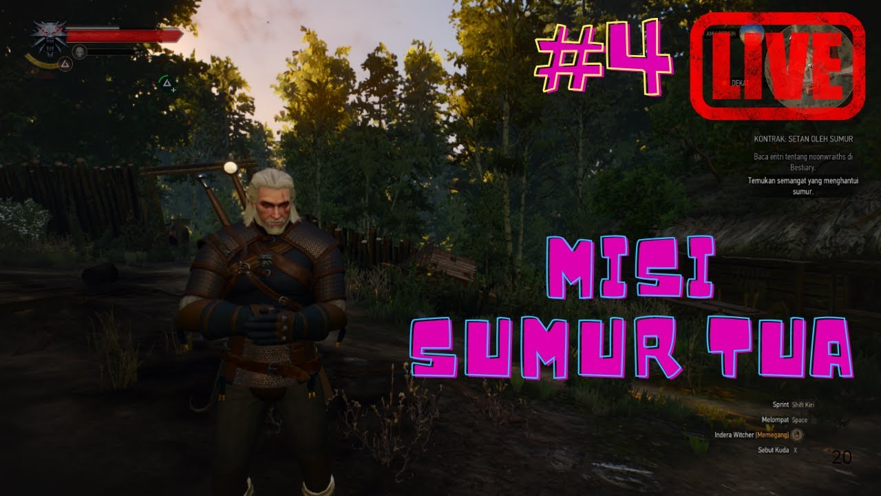Live Ke 4 Mencari Sumur Tua - The Witcher 3