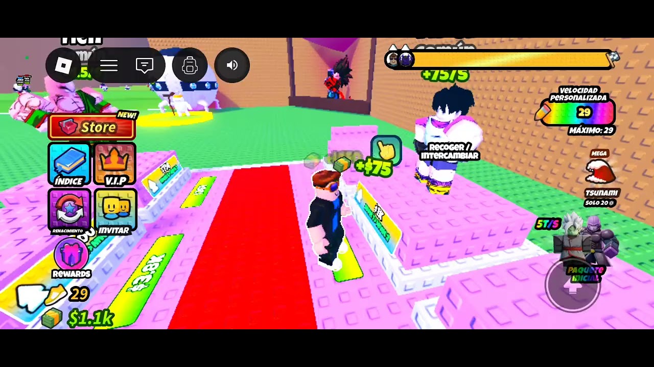 Jugando escapa del stunami por dragonball por primera vez