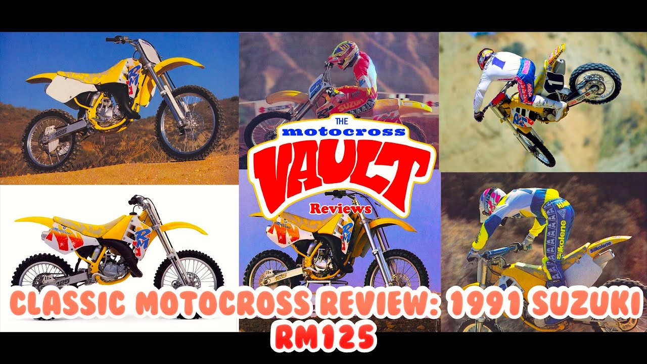 Обзор Suzuki RM125 1991 года | Классический двухтактный мотоцикл 125 куб. см начала 90-х