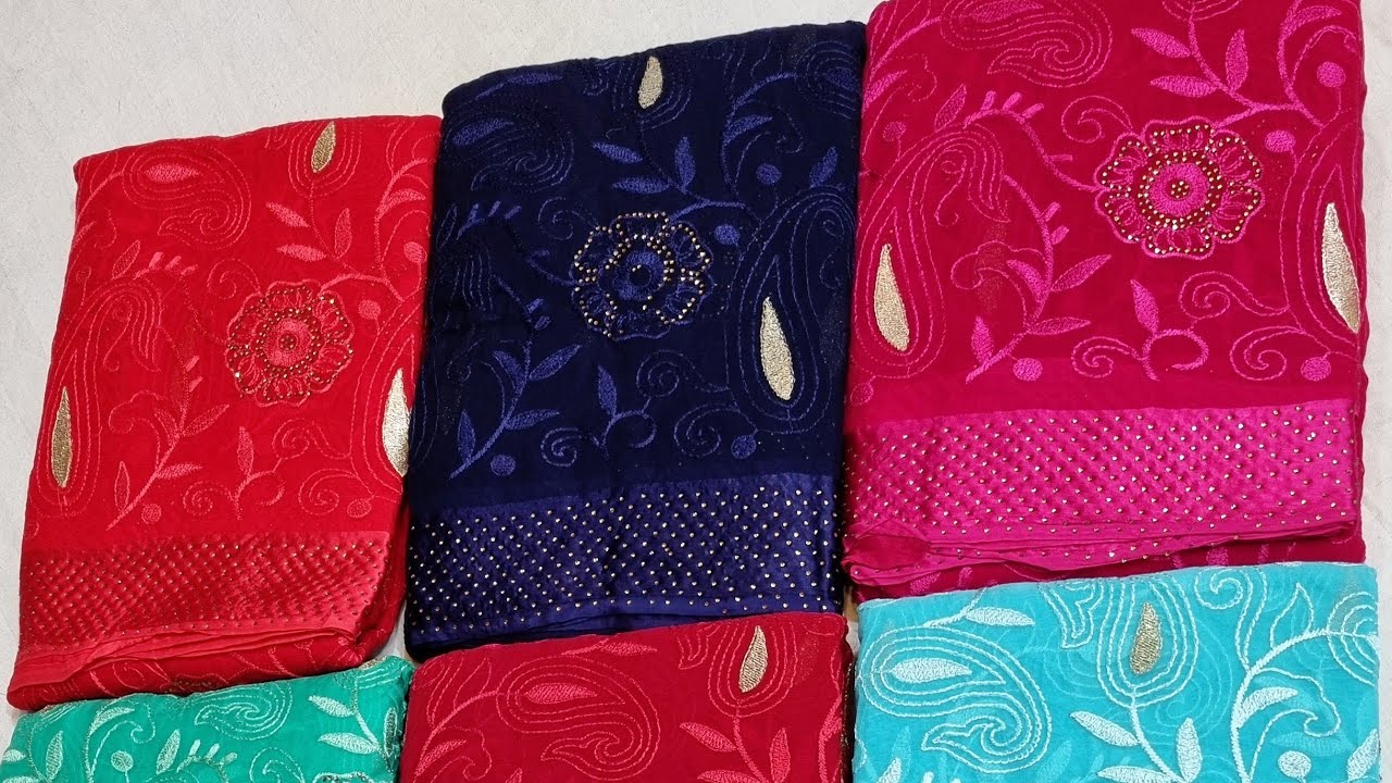 🔥वादा रहा...यह प्योर शिफॉन साड़ी आपका दिल जीत लेगी😍| Latest Viral Pure Chiffon Sarees In Trand