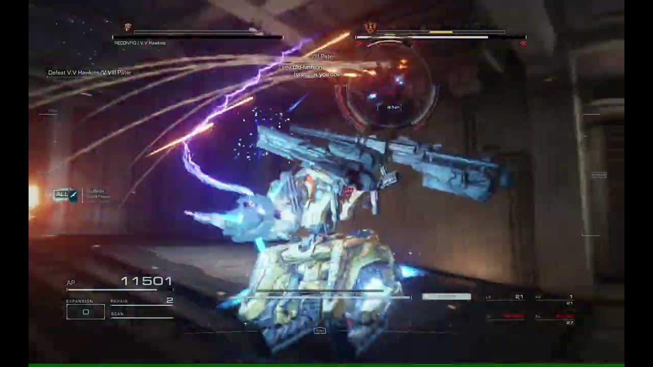 Ambush the Vespers (S-Rank #1)  - Armored Core 6 Classic Tank - Radeon Pro V620/VKD3D