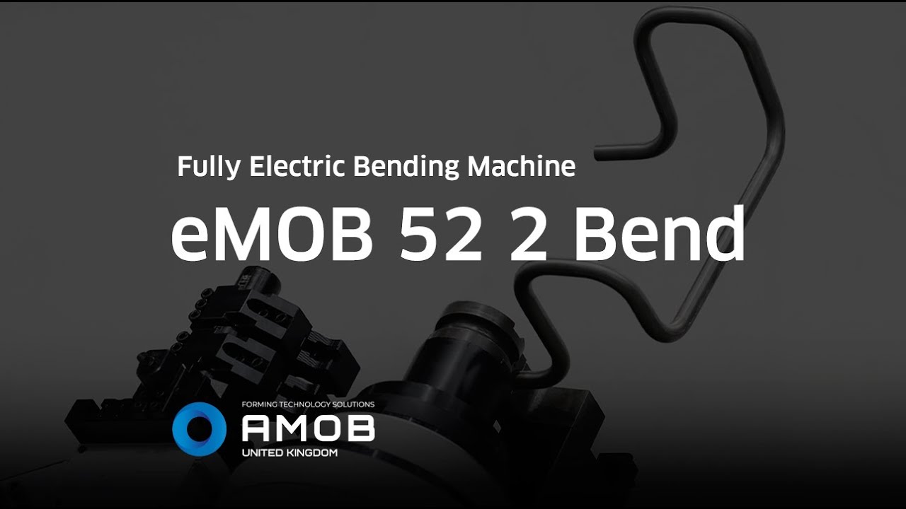 Fully Electric Bending Machine eMOB 52 2 Bend AMOB UK