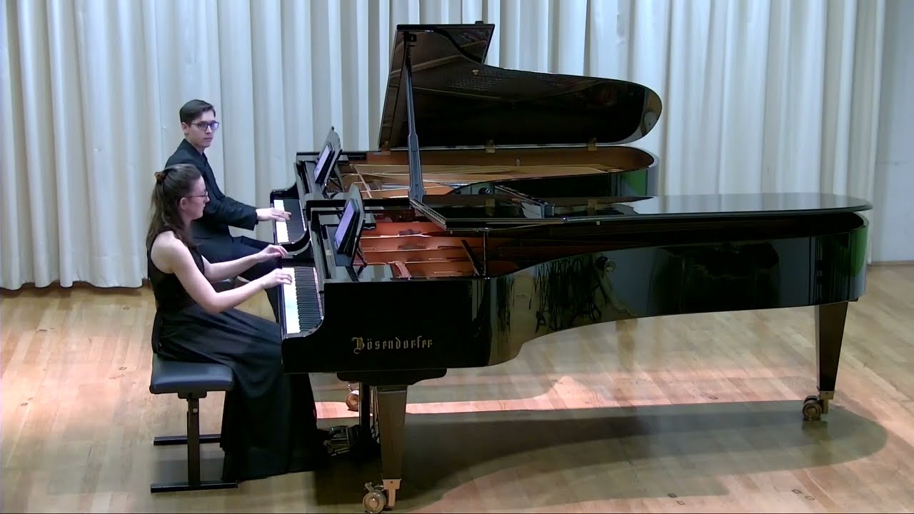 F. Poulenc - Sonata for two pianos FP. 156