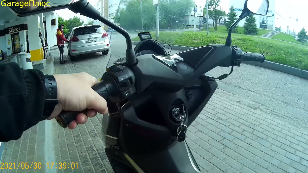 Расход 3.8 л/100км!!! Скутер QUANTUM-50 (Реплика Yamaha Nmax)