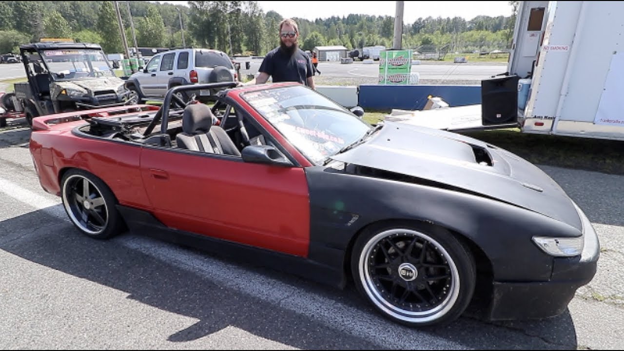 Daniel's V8 Swapped 240sx Convertible | Walkaround & Drifting