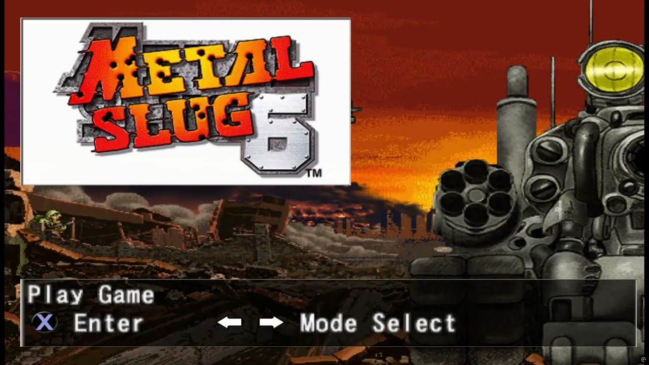 Metal Slug 6 - Full Game - PS2