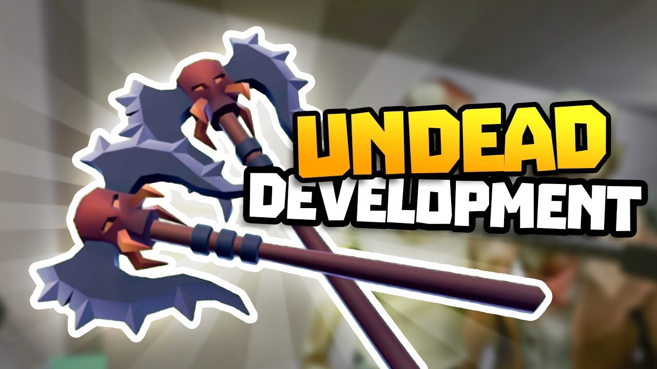 EXOTIC BATTLEAXE TO THE END - Undead Development Gameplay - VR HTC Vive Gameplay