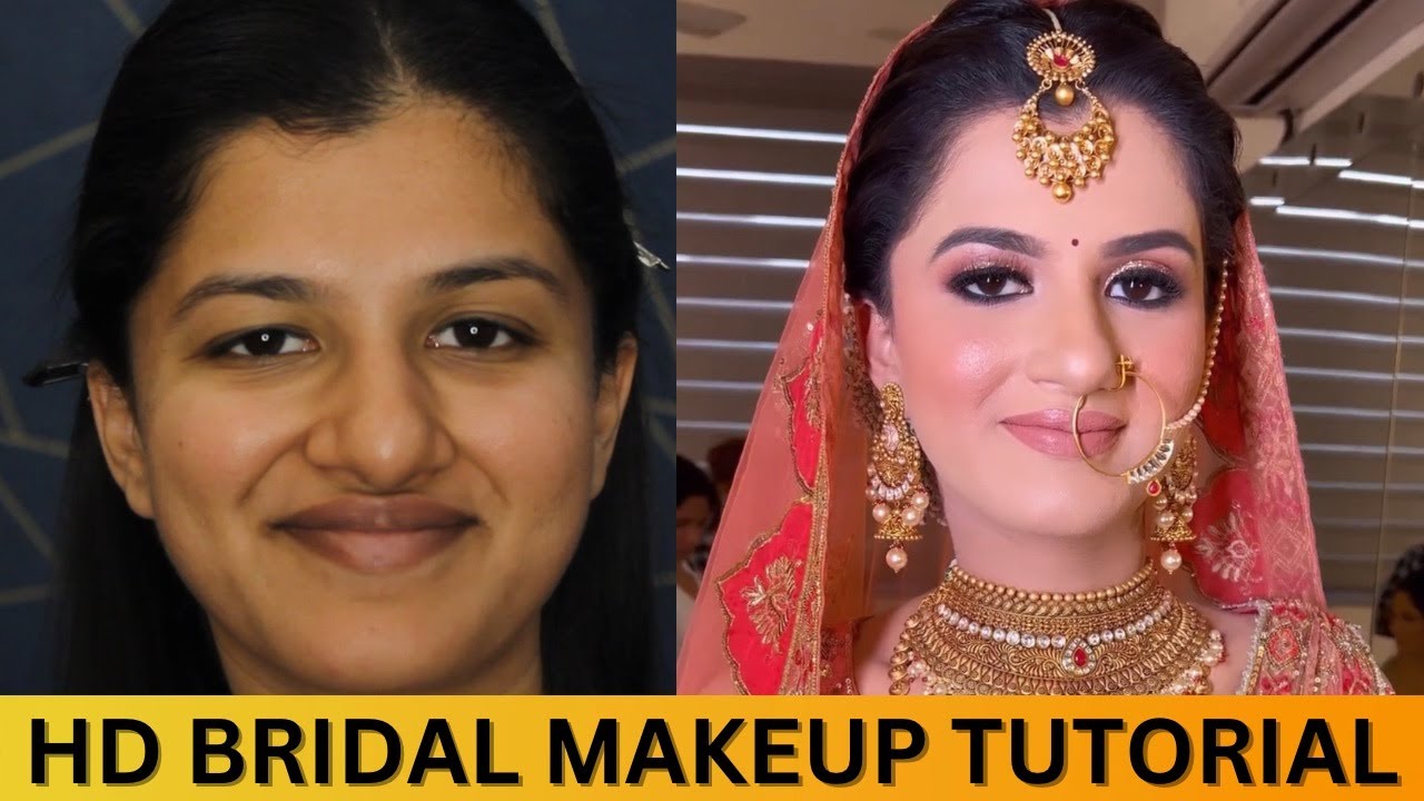 How to do GLOSSY BRIDAL makeup by @bhumikaoswalmua in simple steps