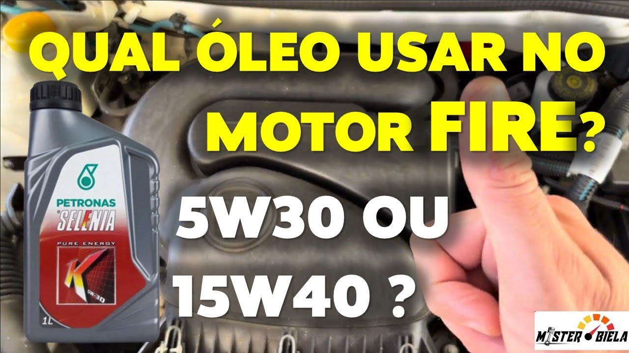 Fire e Fire EVO 1.0 e 1.4: Qual ÓLEO devo usar?
