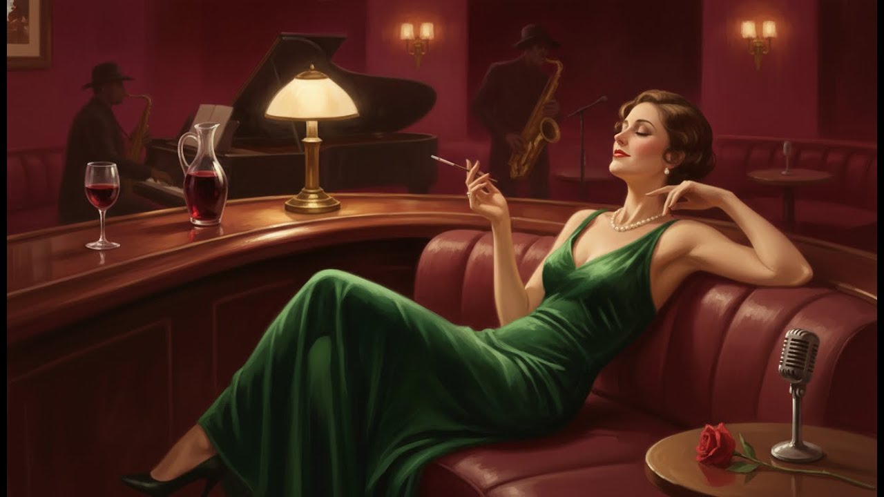 Retro Winter Lounge 🎷 Elegant Jazz Mood